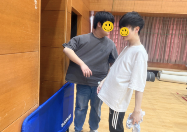 【部活】スポーツ部 今回はバドミントン🏸・卓球🏓（26年5月）体育館の一角