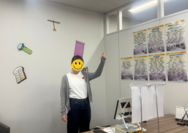 【行事】弁論大会🎤高校3年生の部＆チームプレゼン🎤大会（全国ブロック予選）発表中（Mさん）