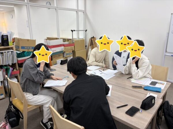この日は5名で授業を進めました。