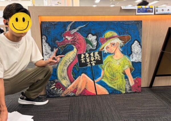 【アート】🎨「海、いいなぁ」を絵に。夏のウェルカムボード紹介🌊✨