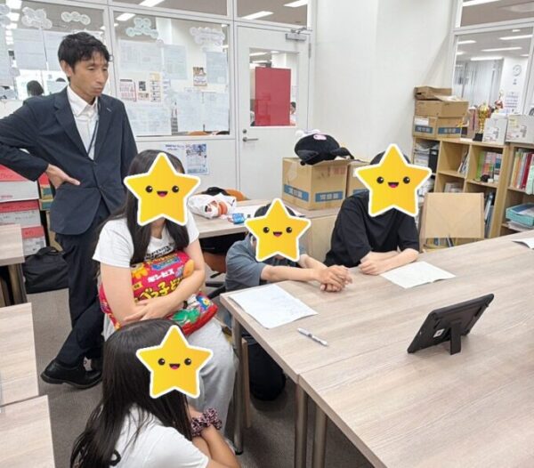 結果発表を聞いています。緊張の瞬間・・・！！